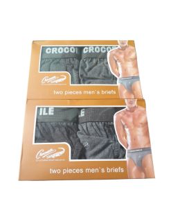 6 PCS CELANA DALAM PRIA CROCODILE 262 / CD CROCODILE DUS COKLAT PRIA DEWASA BAHAN KATUN