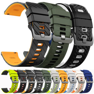 22mm Silicone Strap Bracelet For Huawei Watch GT6 Pro GT5 GT4 GT3 46mm Sport Band For Xiaomi Mi Watch 5 2 Pro S4 S3 S2 S1 Active