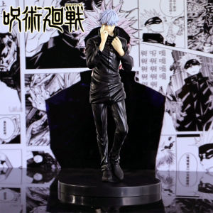 Bandai | 21CM Jujutsu Kaisen Anime Figure Gojo Figure Satoru Anime Statue PVC Action Figure Statue Collection Desktop Ornaments Model Toy