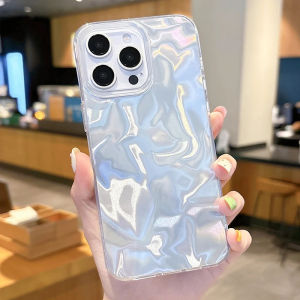 For Samsung Galaxy A54 5G A34 A24 4G A14 A04 A04E M04 F04 F14 M14 Case Soft Silver Back Cover Camlet Laser Phone Cases Carcase