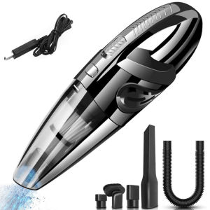 Máy hút bụi mini cầm tay không dây nhỏ gọn tiện lợi công suất lớn 120W hút sạch bụi nhỏ máy hút bụi trên ô tô xe hơi bụi nhà gia đình