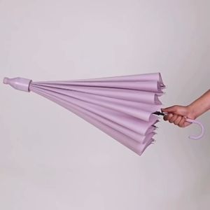 Heavy duty umbrella 16 ribs umbrella japanese style umbrella with waterproof case super big umbrella with cover long handle umbrella for two person golf umbrella windproof payong crutch umbrella heavy duty crutch umbrella automatic umbrella uv protection