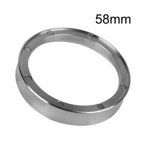 51/53/58/58.35mm Espresso Barista Tool For Brewing Bowl Coffee Powder Coffee Dosing Ring Stainless Steel Coffee Filter Tampers