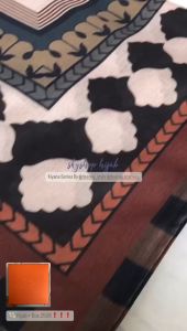 Skyshop Hijab Kiyana Series by Deenay Size 115 x 115cm Bahan Voal Finishing Sewing Kerudung Segiempat Murah