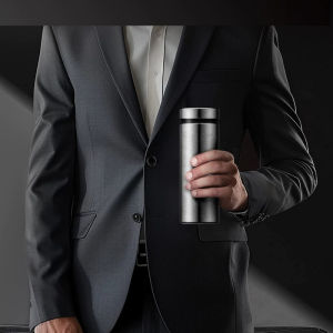 Philips | Philips AWP3361 400ml Vacuum Thermos Cup Crystal Frost Texture Tea Separation Insulated Water Bottle For Business Gift