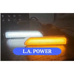 [ 2PCS ] PERODUA AXIA SE AV X 2023 FOG LAMP COVER DAYLIGHT RUNNING SIGNAL 2 COLOUR