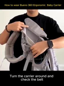 Bueno All in One 360 Ergonomic New Born Baby Shoulder Carrier