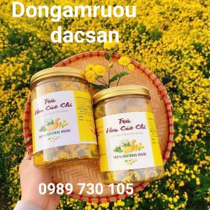 Trà hoa cúc chi sấy thăng hoa thượng hạng 100G