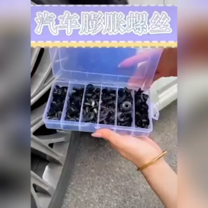 HOME + HOUND 100PCS Auto Fastener Clip Car Body Push Retainer Pin Rivet Bumper Door Trim Panel Retainer