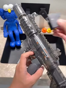 M416 Electric Water Gun Kids toy Continuous Water Spray Powerful With Flashing Lights