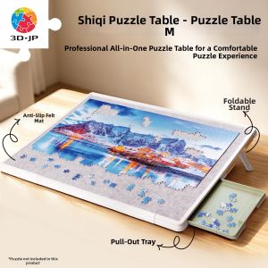 3D-JP | Bàn Gấp & Quay Được Ốp Đậu Mosaic Chống Bụi Chống Trượt