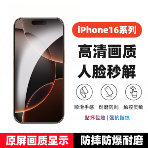 Complement Screen Protector Glass Film for  16pro 16promax 15 And plus Anti Fingerprint High Definition Clear Tempered Glass Film