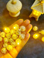 Mini LED Light Bulb Gobo Light Atmosphere Light Button Light Creative Pure Color Small Light Bulb Miniature Luminous Ball Model. 
