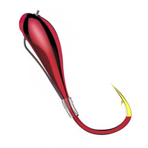 WLGZ | Wild Fishing Traditional Float Fishing Micro-lead Tackle Fish Hook 20 Pcs