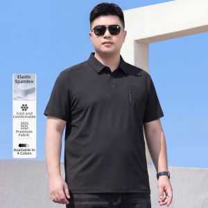Zuogeeya | Slim Fit Large Size Casual Polo Shirt