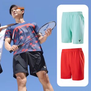 Victor Men Women Badminton Uniform R-30201 Training Sports Wear Short Pants Badminton Clothes Fitness Fans Supplies