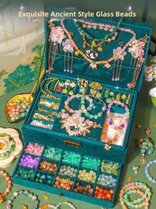 SHIGUANGXUE | Ancient Style Childrens DIY Bead Bracelet Kit