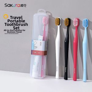 YI JIAN ZHONG QING | Portable Wide Soft Brush Toothbrush