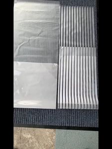 【Free-delivery】 Glass Sticker Privacy Film Anti UV Window Bemovable Glass CoveringElectrostatic Matte Window Film Sliding Door Partition Anti Collision Waistline Striped StickersTranslucent Frosted Glass Sticker