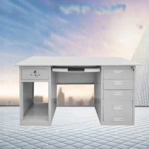 Professional Stainless Steel Office Desk With Drawers