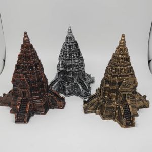 Hiasan Dekorasi Aquascape Aquarium Miniatur Candi Prambanan 4 Pintu