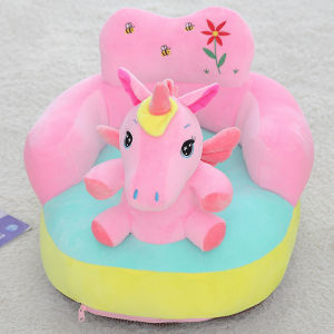 Cartoon Childrens Sofa Cover Non-slip Animal Child Stool Cover Elastic No Filler [Vodool Shophouse]
