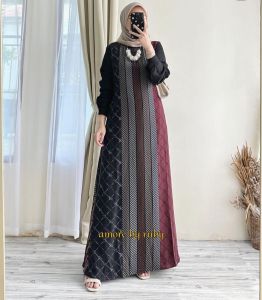 gamis modern gamis produk amore by ruby edisi arasya dress
