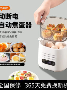 Automatic Steamer Egg Maker Home Use Small Integrated Automatic Switch off Insulation Cooking Breakfast Egg God Tool