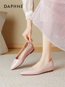 Daphne | Beige Pointed Toe High Heel Commuter Shoes with Hidden Inner Height
