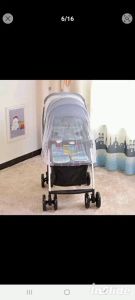 OLGAMosquito Net Kulambo Mosquito Net for Strollers Bassinets Cradles Cribs and others kontra Dengue Kulambo - 26 x 26 inches - elastic edge - kontra dengue - against all insects - universal compatibility - universal fits for babies