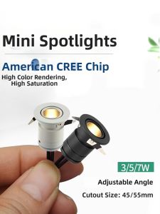 SUNPAI LIGHTING | High Color Rendering Anti-glare Adjustable LED Spot Light 3W