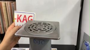 Phễu thoát sàn chống hôi KAG-TS05 ga thoát sàn vuông 15x15cm ống D90 nước thoát nhanh giá tốt sử dụng tốt