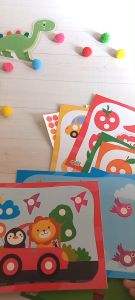Mainan Edukasi Paket Menempel Dot Stiker - Stiker Dot Activity by Yufikids