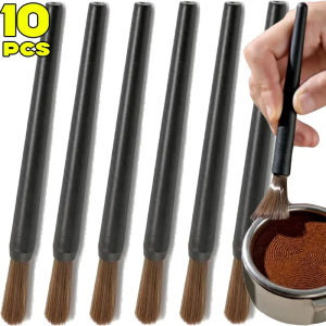 Dizoey 10PCS Coffee Grinder Cleaning Brushes Plastic Soft Bristle Brush Portable Espresso Coffee Machine Powder Cleaning Accessories