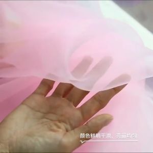 Sheer Organza DIY Handmade Decoration Organza Fabric for Home Party Birthday Decor Romantic Wedding Fabric TJ0031