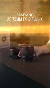 SAMYANG AF 75MM F1.8 เลนส์ฟูจิ เลนส์ถ่ายบุคคล ประกันศูนย์ เสริมความสูงสุดสำหรับการสวอร์ด คุณปลอดภัย ราคาล่าสุด