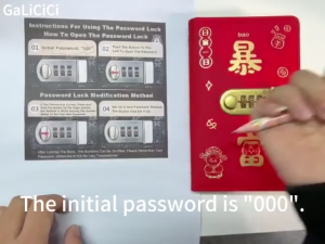 BECORATE 100-Day Ipon Challenge Binder with Password Lock Cash Envelope for Effective Savings Management