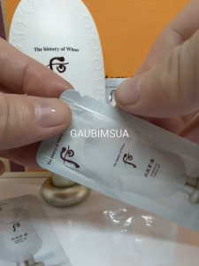 DATE2027 Whoo gói 1ml Tẩy da chết làm sáng mịn da dạng Gel Whoo trắng Gongjinhyang Seol Brightening Peeling