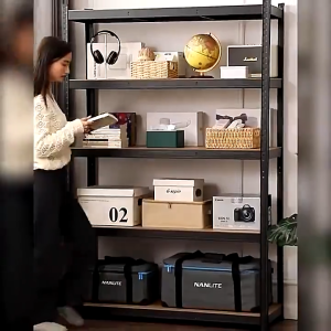 🔥ApiYoo ชั้นวางของชั้นเหล็ก ชั้นวางของ มี 2 สี 600kg ชั้นวางของ 3/4/5/5 ชั้น สแตนเลส+ไม้ แข็งแรงมาก ชั้นวางของครัว ตู้หนังสืออเนกประสงค์ ชั้นเหล็ก ชั้นเก็บของshelf นสามารถปรับความสูงได้อย่างอิสระ ชั้นเก็บของไม