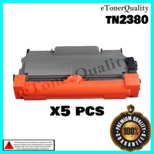 5Pcs Compatible Toner TN-2380 TN2380 TN660 Cartridge for DCP L2540dw