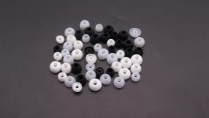 6 Pairs(S/M/L)Soft Silicone Replacement Eartips Earbuds Cushions Ear Pads Covers for In-Ear Headphones Earphones Accessories