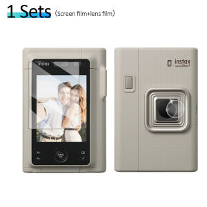 1-3PCS HD Clear 9H Tempered Glass for Fujifilm Instax Mini Evo/LiPlay/LiPlay Plus - Anti-Scratch LCD Screen Protector for Camera