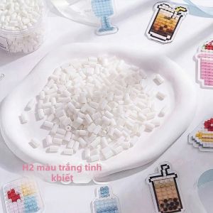 YUGUANG | Vật Liệu Hạt Kẹo Jelly Beans Đa Màu Trong Suốt Thay Đổi 2.6mm