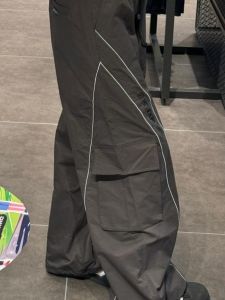 American Retro Paratrooper Workwear Pants Womens Wide Leg Straight Casual Thin Quick Dry Hip Hop Sports Pants