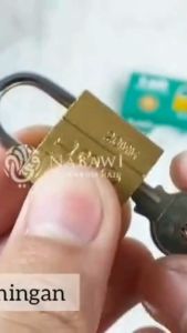 Gembok Exito High Quality 20 mm Gembok Koper Perlengkapan Haji dan Umroh