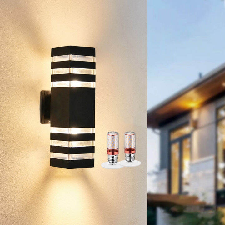 Fimilo Up Down Wall Lights Outdoor Waterproof Ip65 Modern Wall Mount 