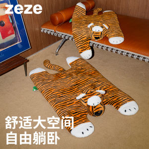 Warm Tiger Pattern Pet Mat for Cats And Dogs Sleeping All Seasons Universal Pet Pad Cozy Cat Bed ZEZE Brand Home Comfortable