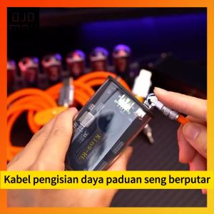 DJDMax Kabel Data 120W  Fast Charging Micro USB Type C Cable For iPhone IOS USB Android Cable Data / Kabel Data Android Iphone Micro USB USB Type-C / Kabel Data Fast Charging / Kabel Data Pengisian Cepat / Kabel Data Awet Murah Aman Konektor Mutar