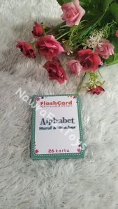 Flashcard ALFABET Flash Card Alphabet dan Gambar