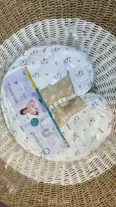 Omiland Bantal Ibu Menyusui/Busui Bayi Bulat+Bantal Lengan Vacum Alpaca Series OVB0051 OVB0062 OVB0073 OVB0084